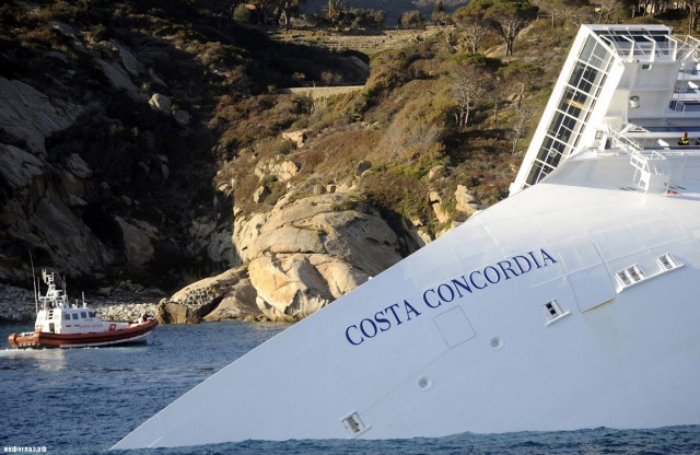Лайнер Costa Concordia: взгляд изнутри