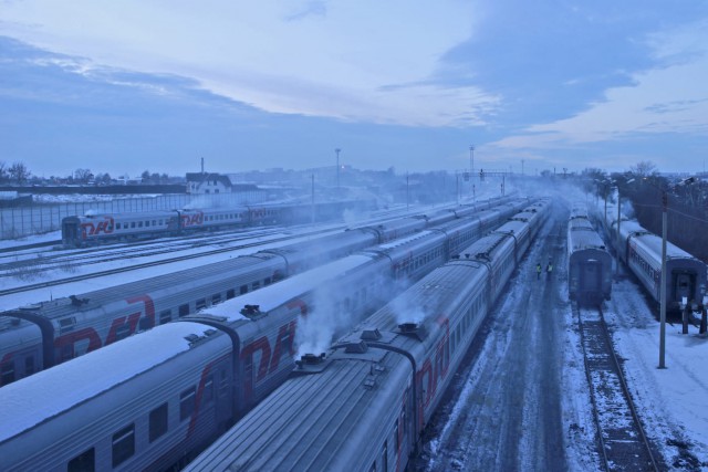 Зимняя железная дорога