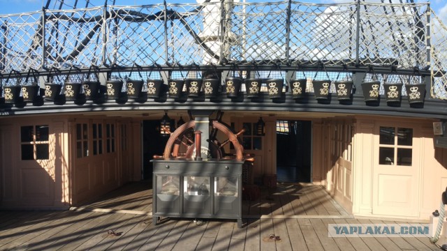 Посещение HMS Victory в г. Портсмут, Великобритания