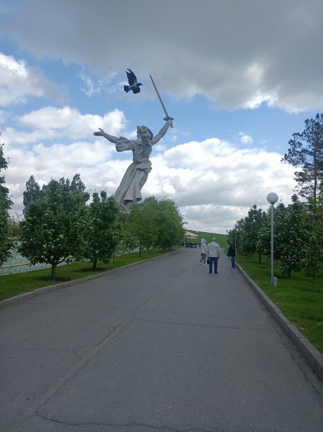 Удивительный фотоснимок из январского Волгограда