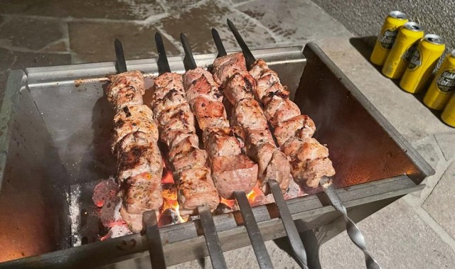 Ну вот и первые шашлыки
