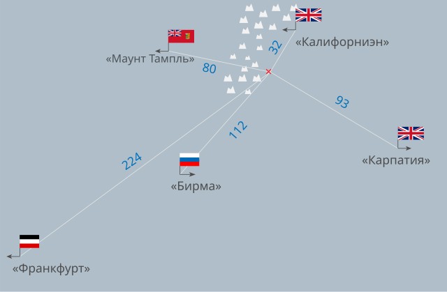Норвежское судно отказалось спасать тонущих моряков с "Урсы Майор"
