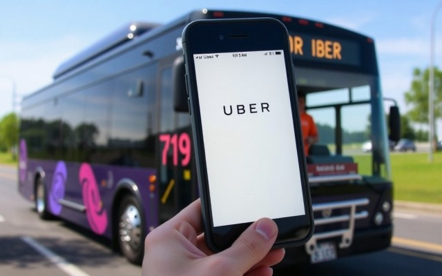 Uber представил новую функцию Route Share.