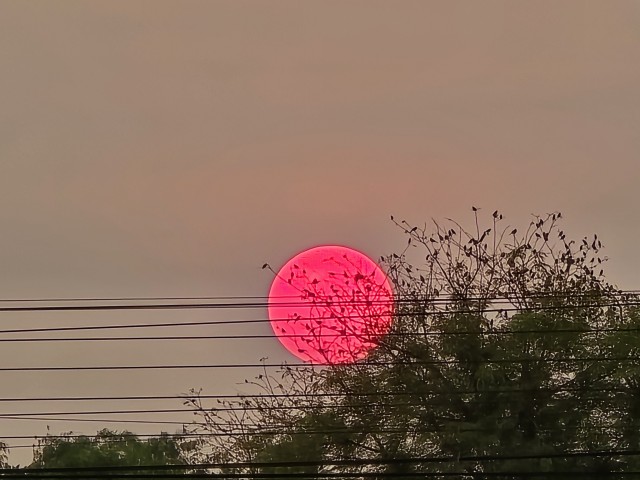 Закат Таиланд,  бурирам..