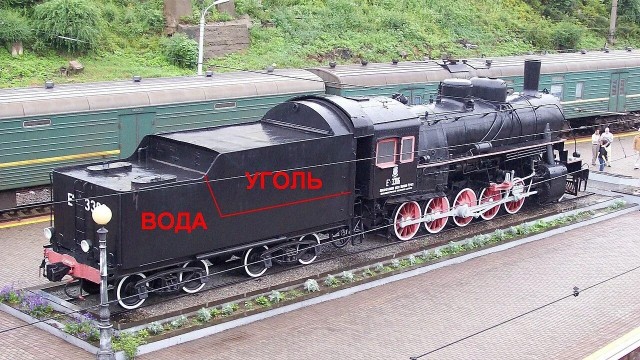Почему будка машиниста расположена сзади, а не спереди паровоза