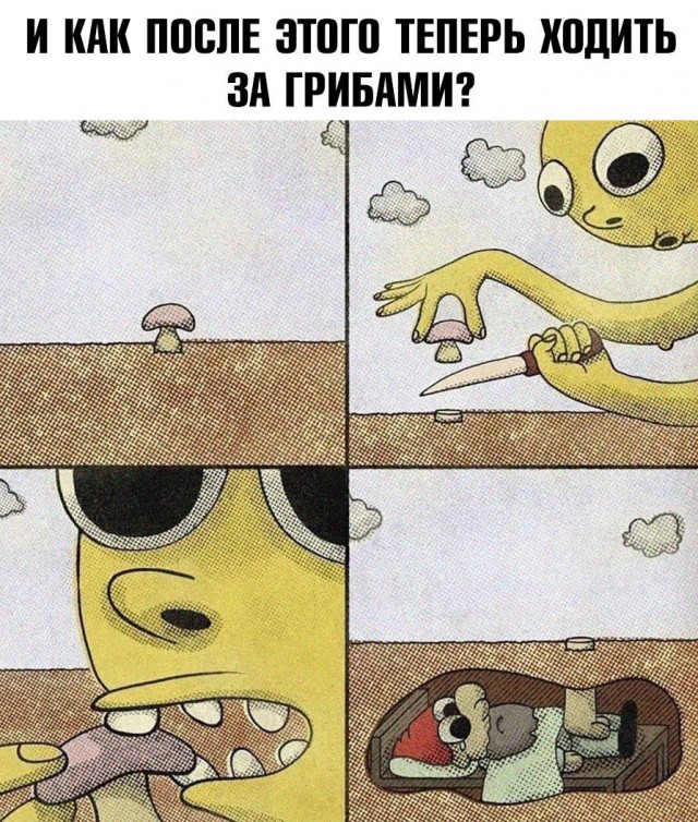 Как обманывают продавцы грибов