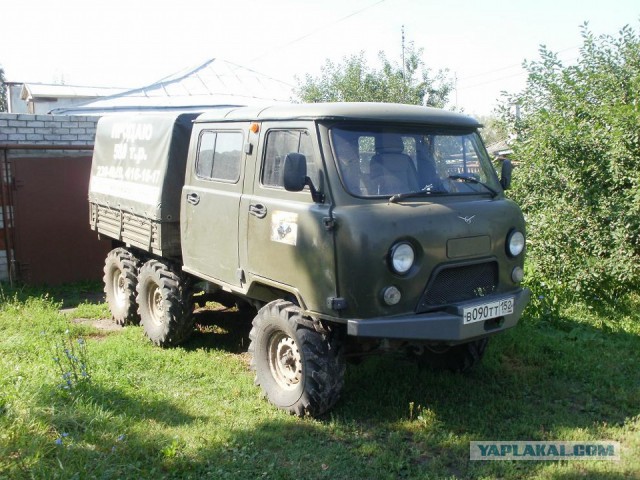 Первый тест-драйв Гелика 6x6 2014