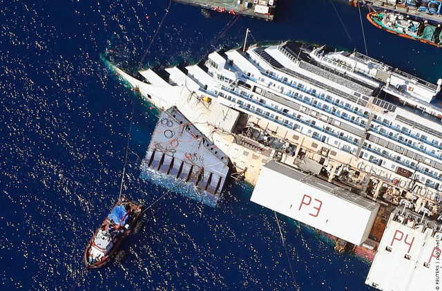 Лайнер Costa Concordia: взгляд изнутри
