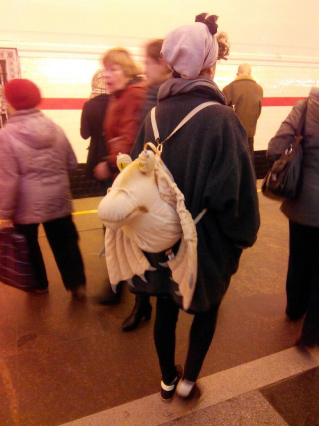 Модники из российского метрополитена