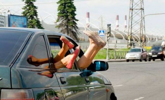 Подборочка автоприколов