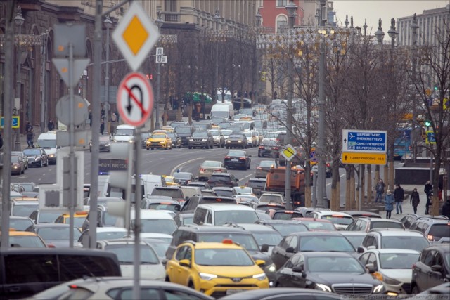 Прогулка по Москве, февраль