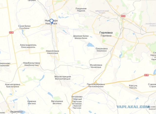 Минобороны опубликовало карту освобожденных территорий на Донбассе