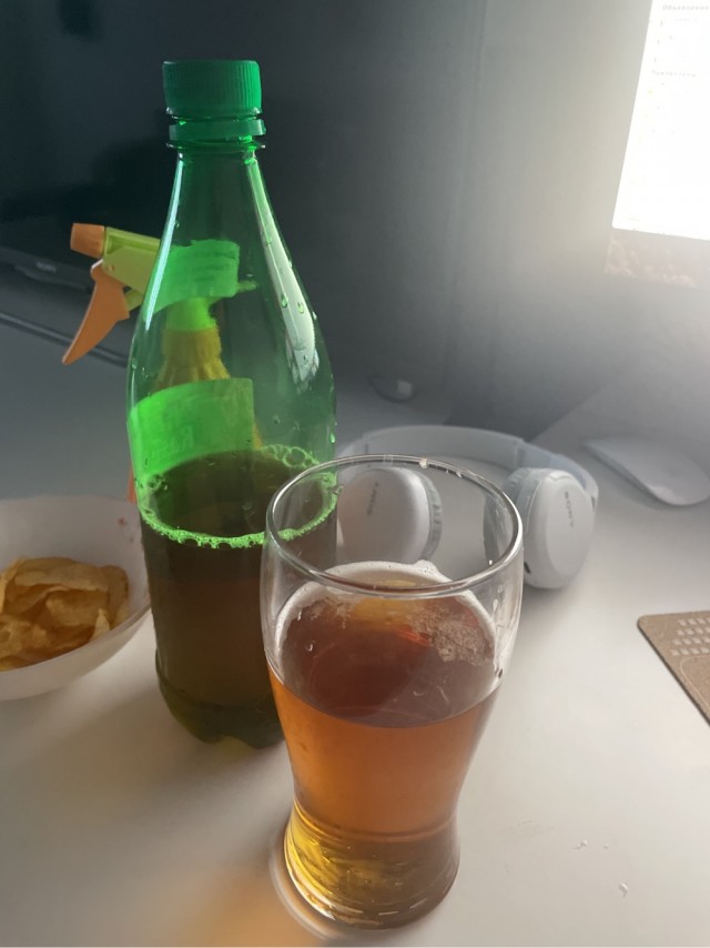 А я пью пиво