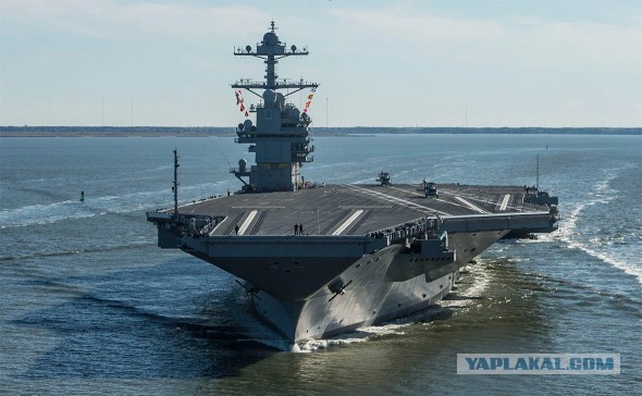 США отправили свой самый дорогой авианосец поближе к Израилю