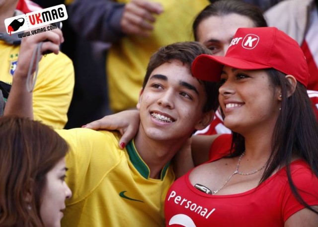 Болельщицы Копа Америка