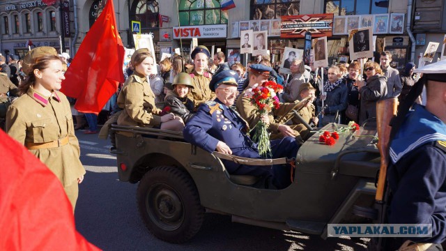 Парад 9 Мая 2015 в Санкт-Петербурге