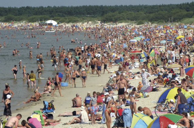 Пляж в Литве