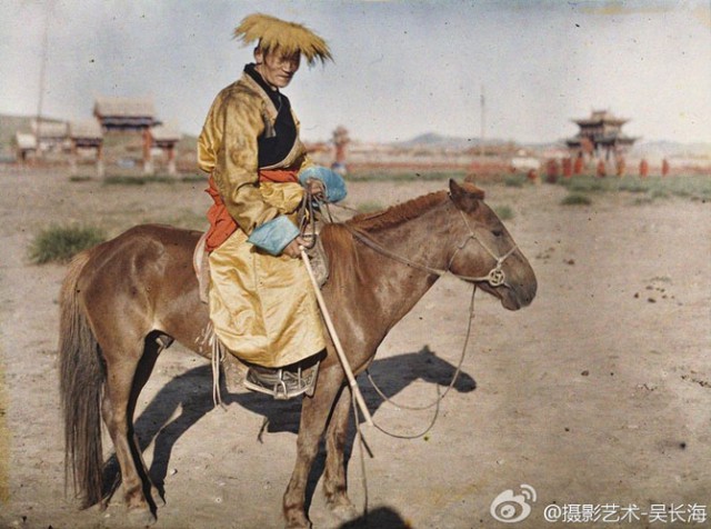 Монголия 1913 года в цвете