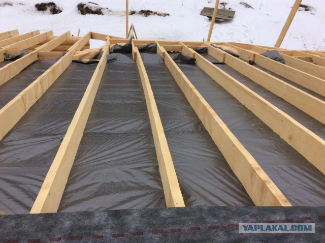 Строительство дома на даче