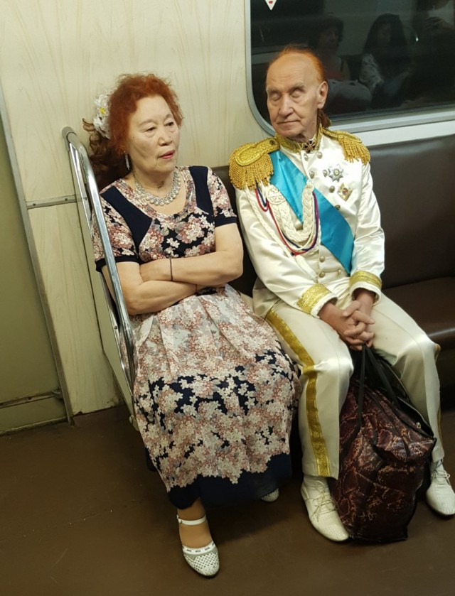 Модники из нашего метрополитена