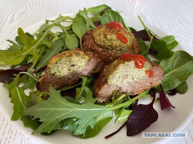 Котлеты двухэтажные