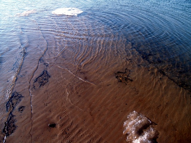 Прогулка по дну Обского водохранилища