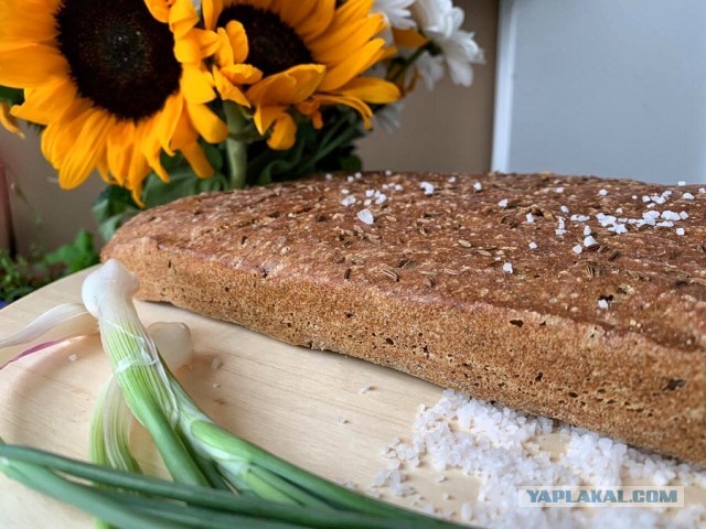 Хлеб заливной с солодом и ржаной мукой