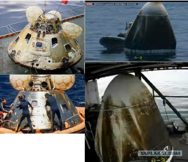 Прямо сейчас в прямом эфире посадка SpaceX DM-2