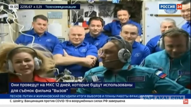 Так вот что в космосе снимают
