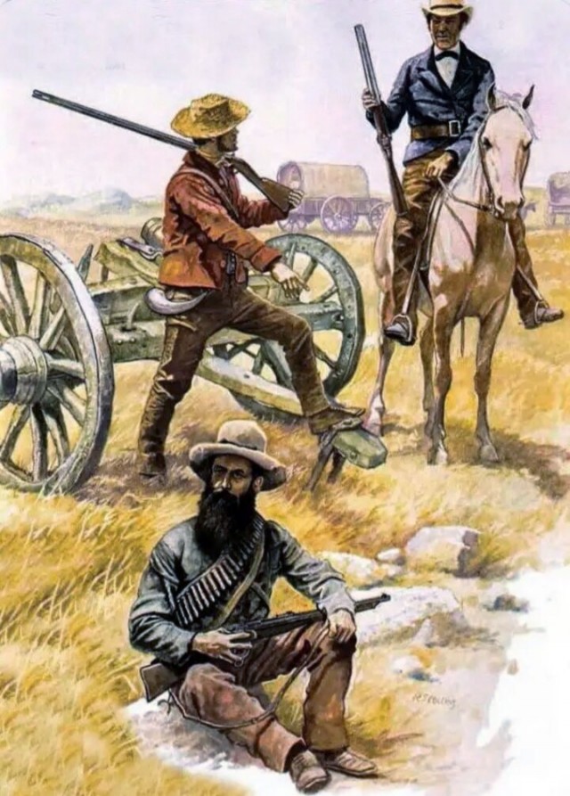 Вторая англо-бурская война 1899-1902 гг. Завязка конфликта и первая кровь. Продолжение