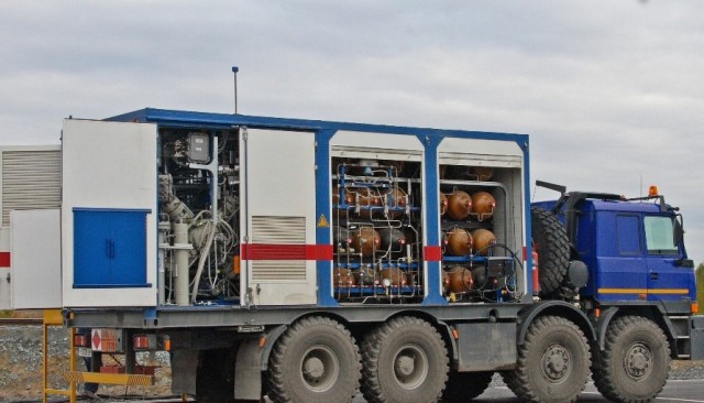 Первый высокомощный российский трактор перешел на газ