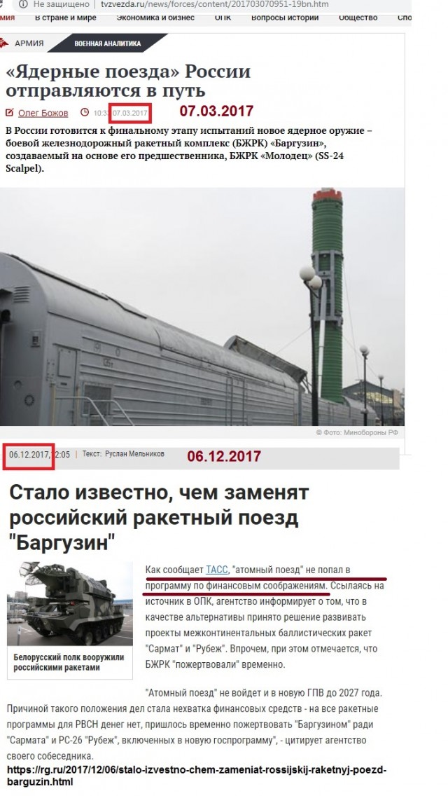 Ядерный ракетный поезд РВСН: БЖРК "Молодец" или Поезд №0
