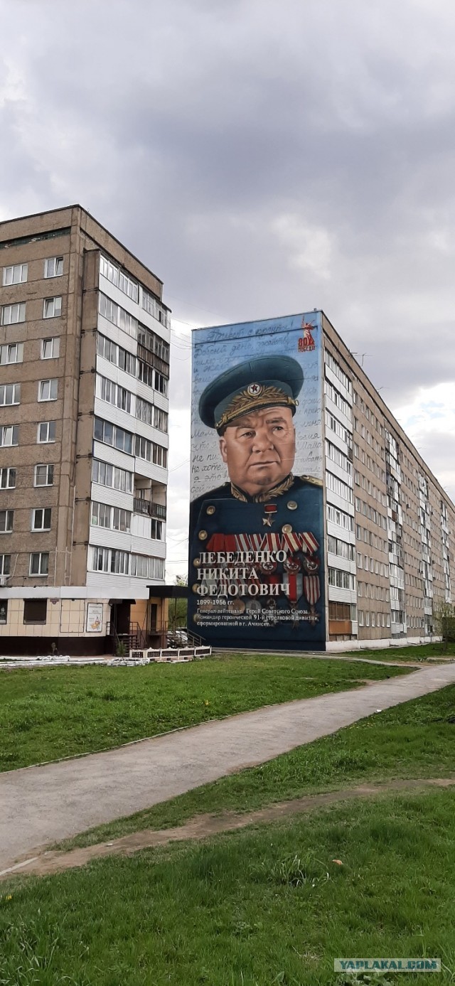 Украсили стену