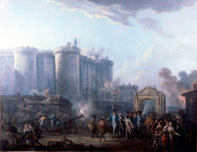 Персонажи французской революции 14 июля 1789 года