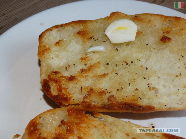 Оригинальная чиабатта, и закуска