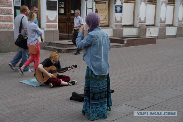 Флешмоб на Арбате