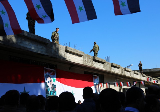 Число добровольцев в Сирии растет