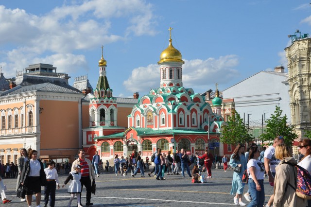 Прогулка по центру Москвы
