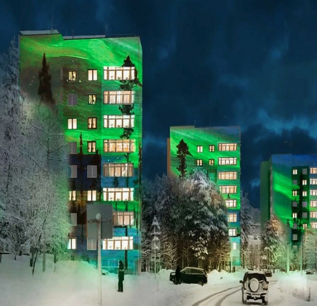 Разноцветный мир - опасен. Город Кировск