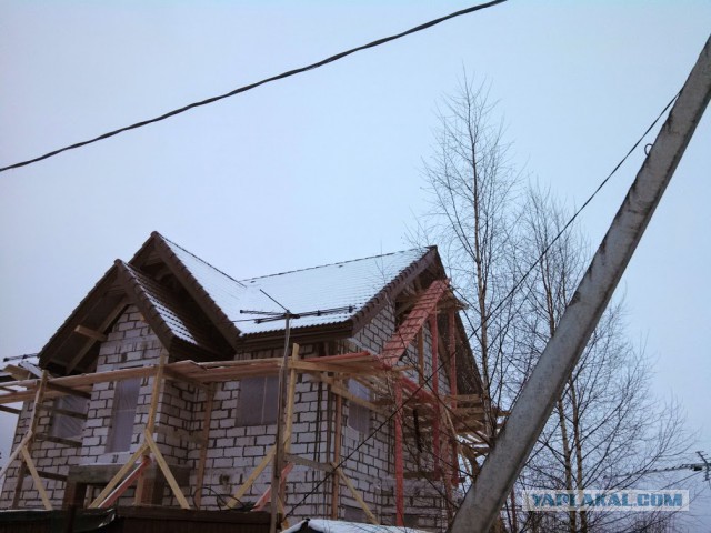А вот моя домостройка