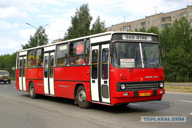 Тест-драйв автобуса Икарус-256