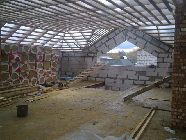 Стройка дома