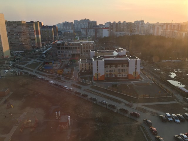 А что у вас сейчас за окном?