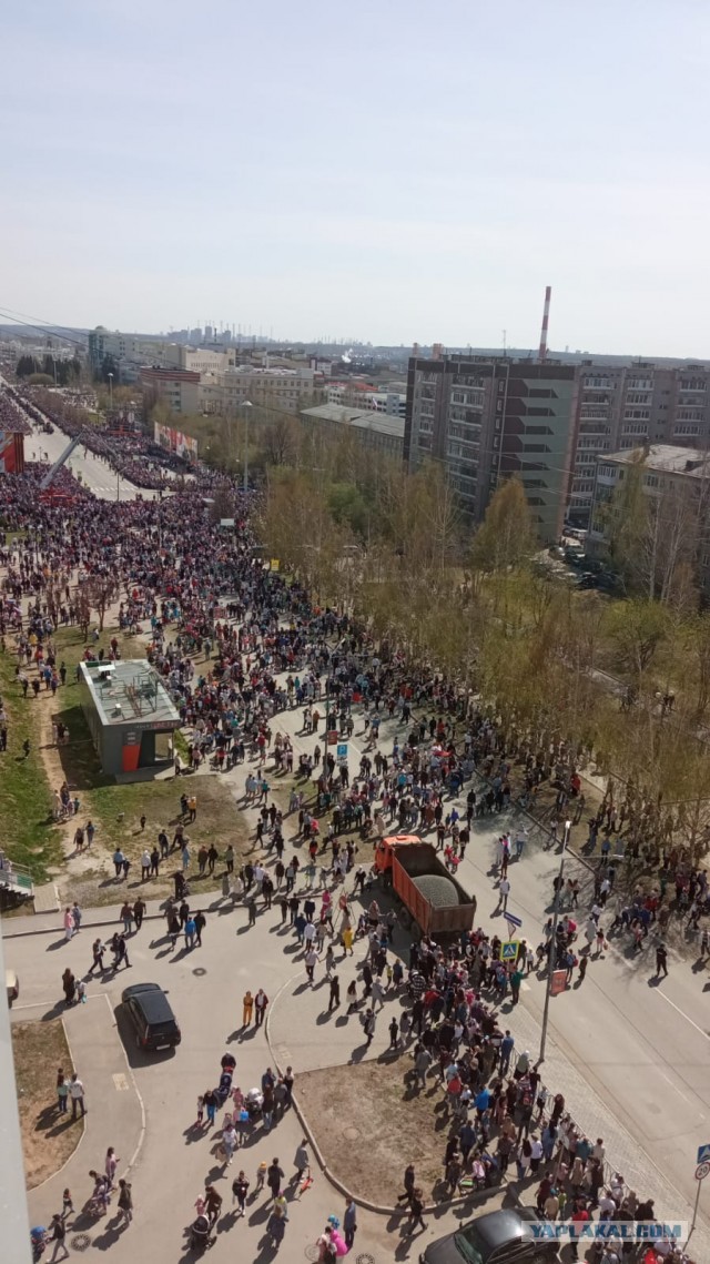 Фоторепортаж с  Парада Победы в Верхней Пышме