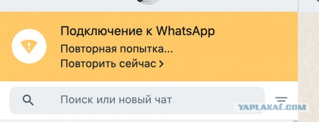 WhatsApp всё?