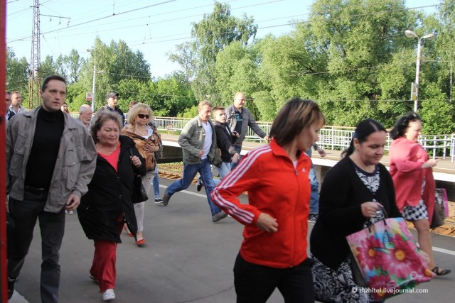 Отец сбежал от контролера в Подмосковье, бросив дочерей в электричке