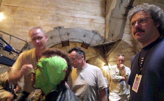 Кадры со съемочной площадки "Терминатора"