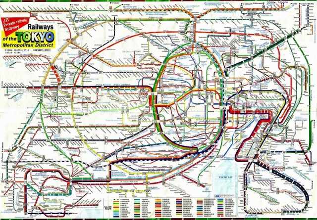 Схема метрополитена
