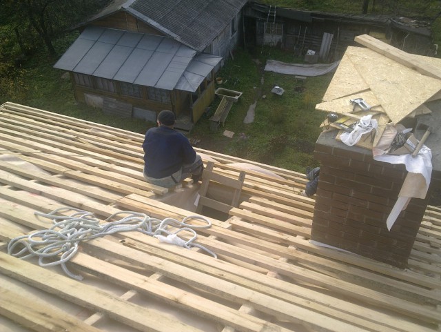 Стройка дома