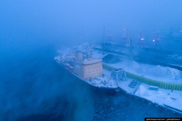 Мурманск с высоты: столица Заполярья и город моряков